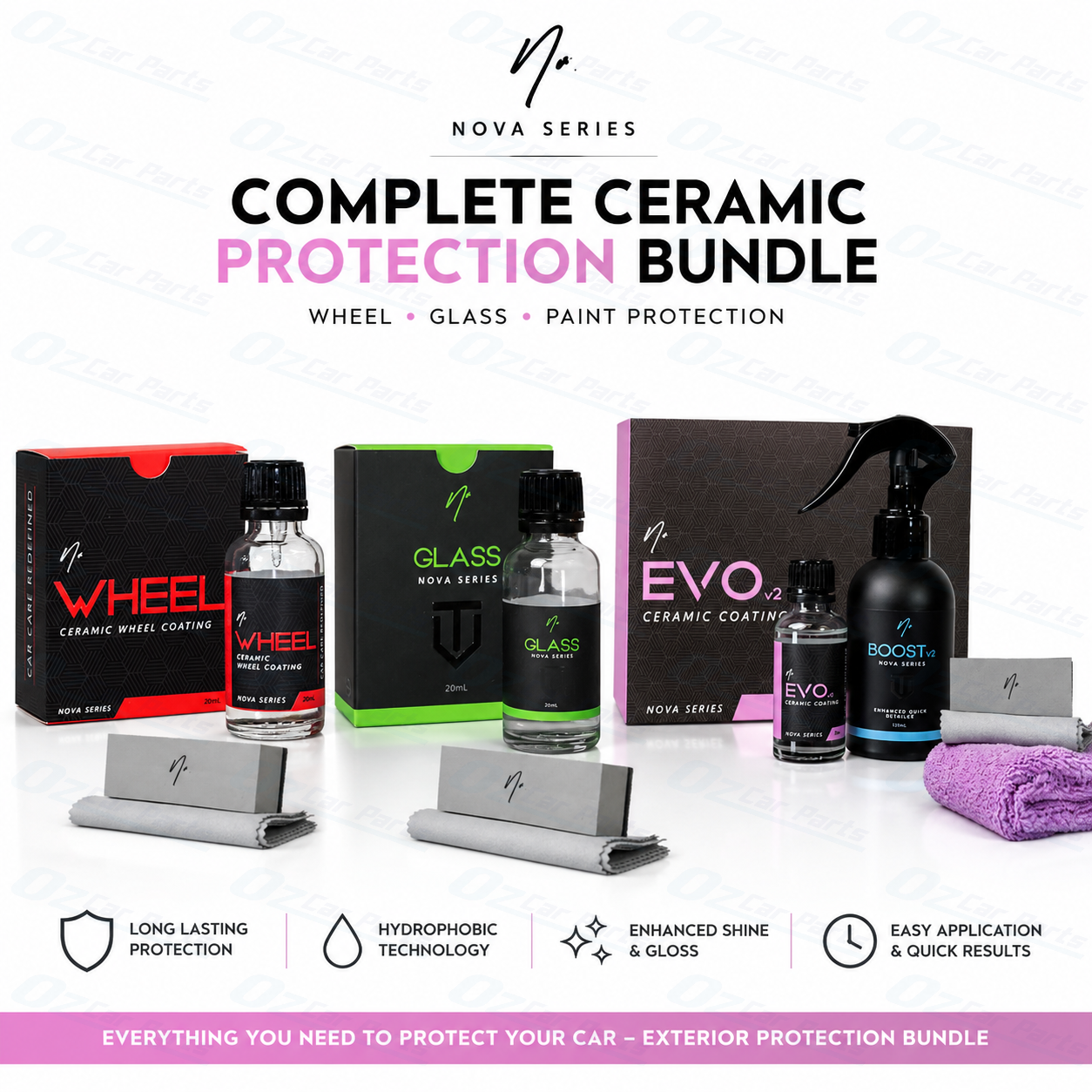 Nv Car Care Complete Ceramic Protection Bundle