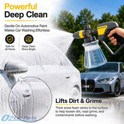 Bear Force | Pressure Washer Premium Foam Cannon V3 1/4" Quick Connect