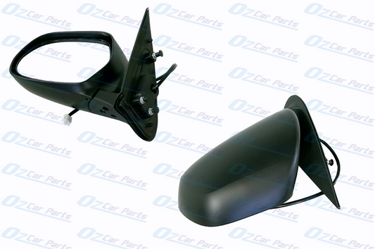 Passenger Side Door Mirror Black 3 Pin for Toyota Hiace Van 05-19