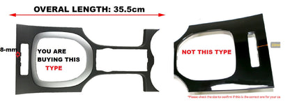 Full Shiny/Gloss Black Gear Surround Centre Console Trim for Holden Commodore VE WM
