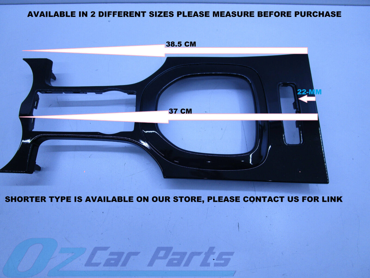 Gear Surround Centre Console Trim Full Gloss Black for Holden Commodore VE